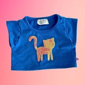 Build A Bear Sequin Cat Tee